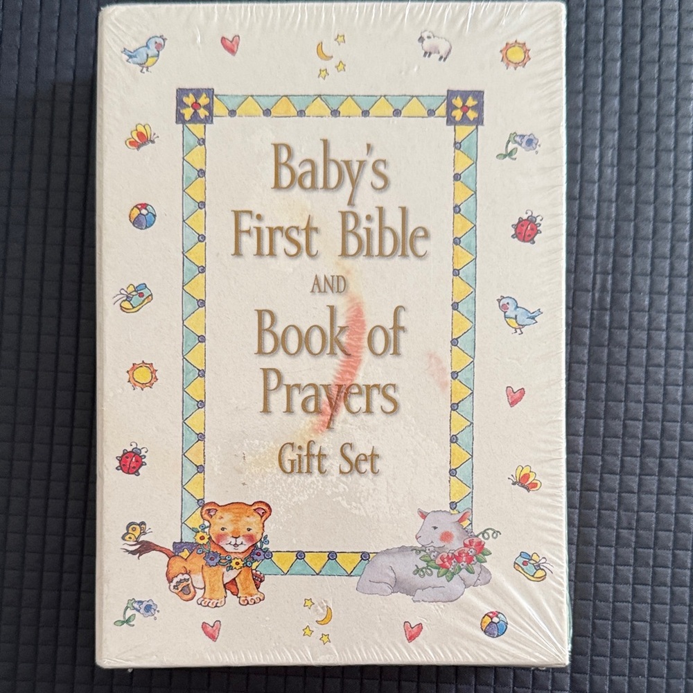 Baby's First Bible and Book of Prayers Gift Set